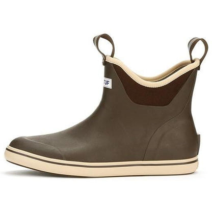 Xtratuf Men's 6" Ankle Deck Waterproof Boot - Chocolate / Tan - 22734  - Overlook Boots