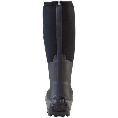 Muck Men's Arctic Sport Tall 17" Waterproof Pull-On Rubber Work Boot- Black- ASP-000A - Overlook Boots