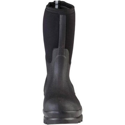 Muck Men's Chore Mid 12" Waterproof Rubber Work Boot - Black - CHM-000A - Overlook Boots