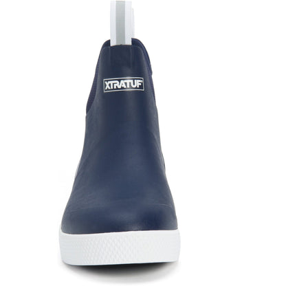 Xtratuf Men's Wheelhouse 6" Ankle Deck Waterproof Boot - Navy - XMW-201 - Overlook Boots