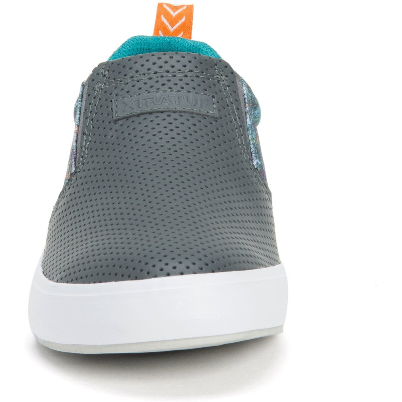 Xtratuf Women's Fishe®Wear Leather Sharkbyte Waterproof Deck Shoe - Gray- XSW-7GG - Overlook Boots