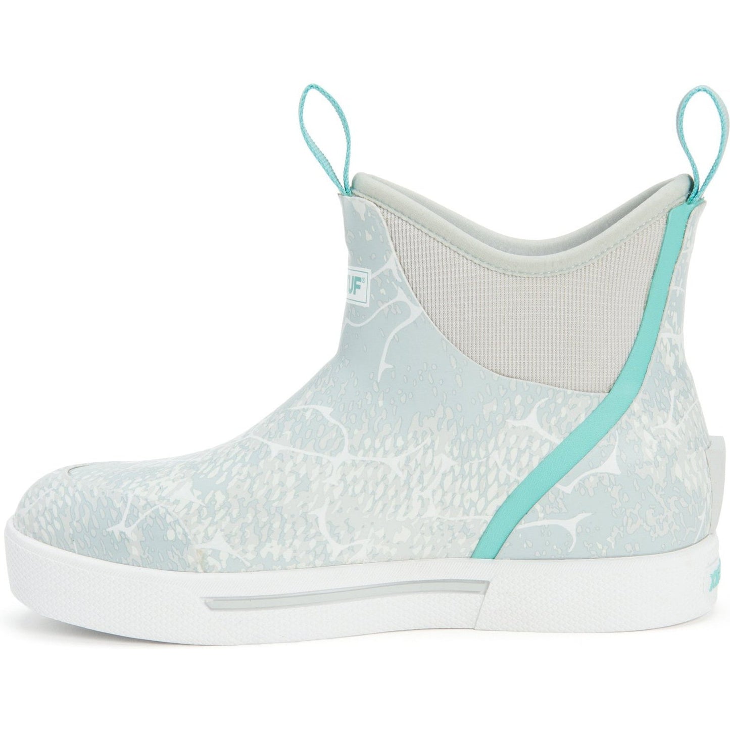 Xtratuf Women's Wheelhouse 6" Ankle Deck Waterproof Boot - Blue Print - XWW-2CH - Overlook Boots