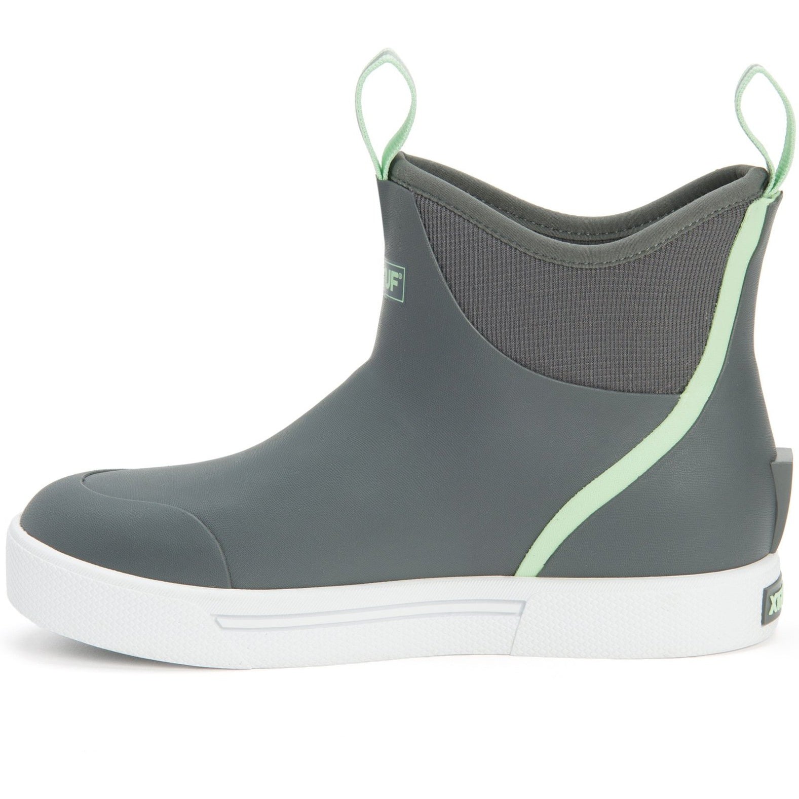 Xtratuf Women's Wheelhouse 6" Ankle Deck Waterproof Boot - Gray - XWW-700 - Overlook Boots