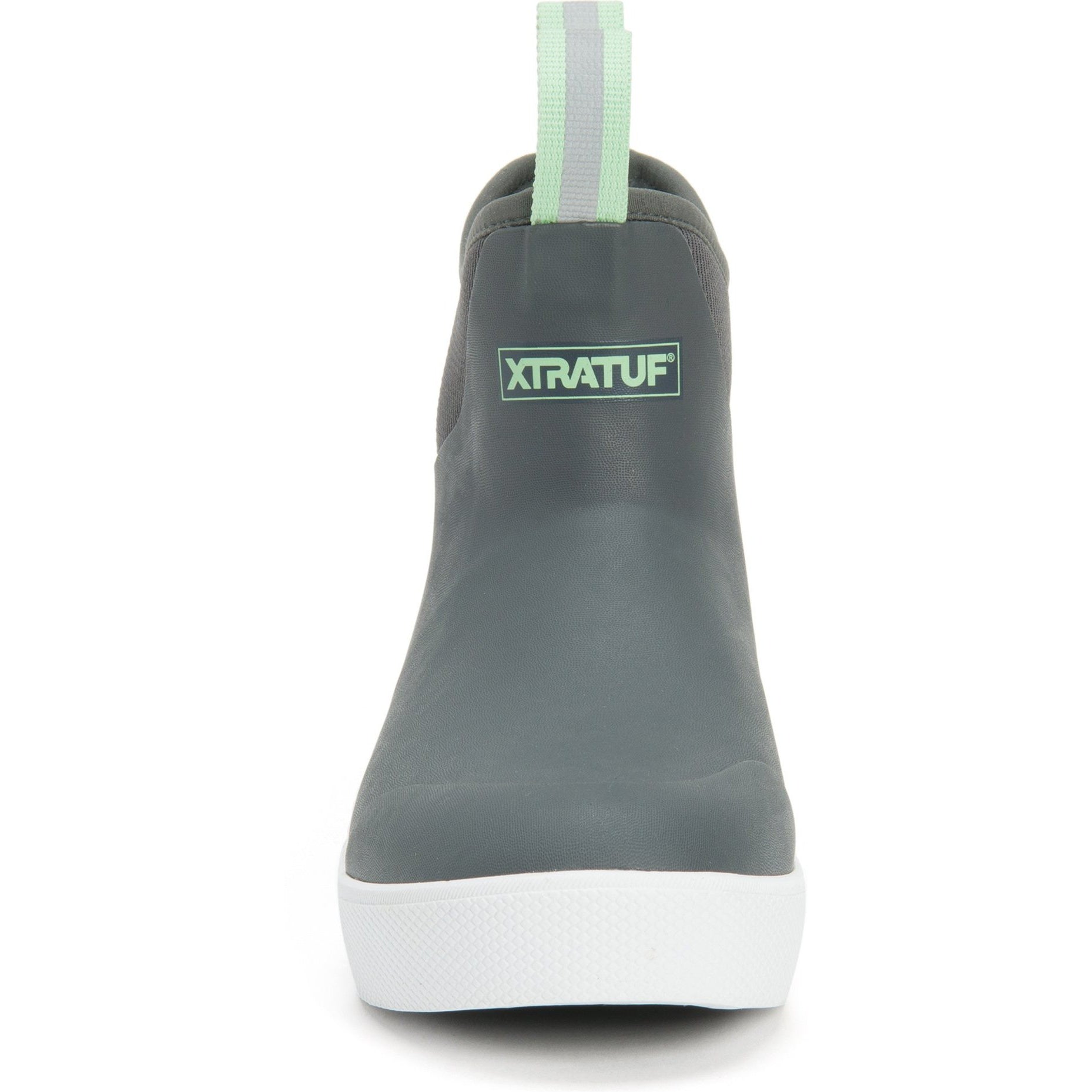 Xtratuf Women's Wheelhouse 6" Ankle Deck Waterproof Boot - Gray - XWW-700 - Overlook Boots