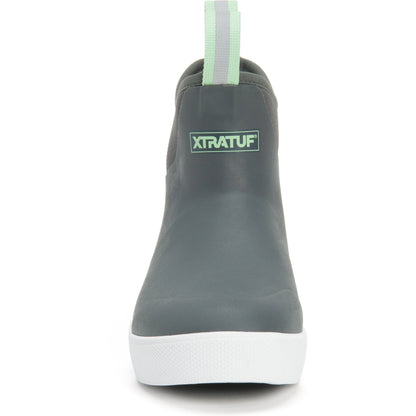 Xtratuf Women's Wheelhouse 6" Ankle Deck Waterproof Boot - Gray - XWW-700 - Overlook Boots