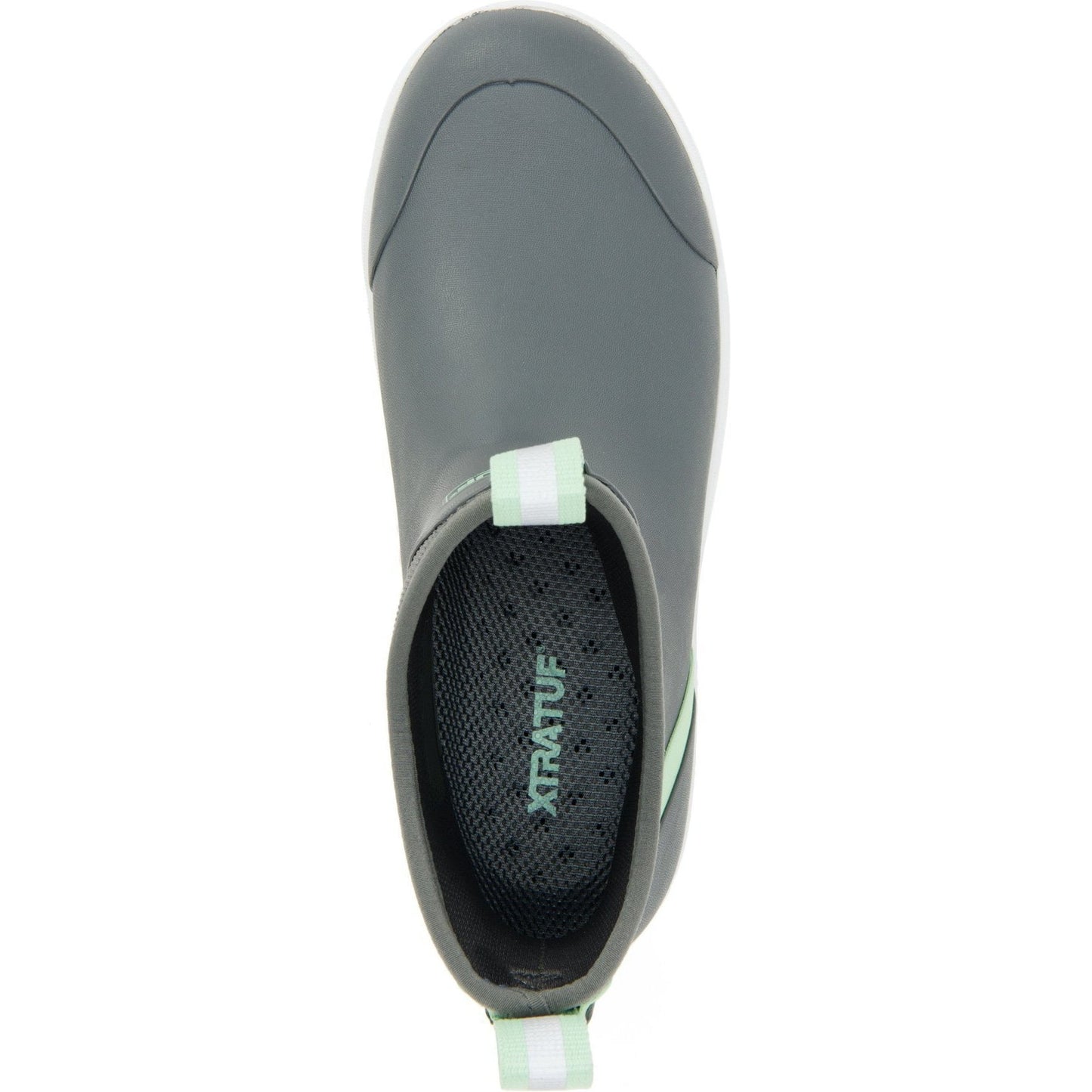 Xtratuf Women's Wheelhouse 6" Ankle Deck Waterproof Boot - Gray - XWW-700 - Overlook Boots