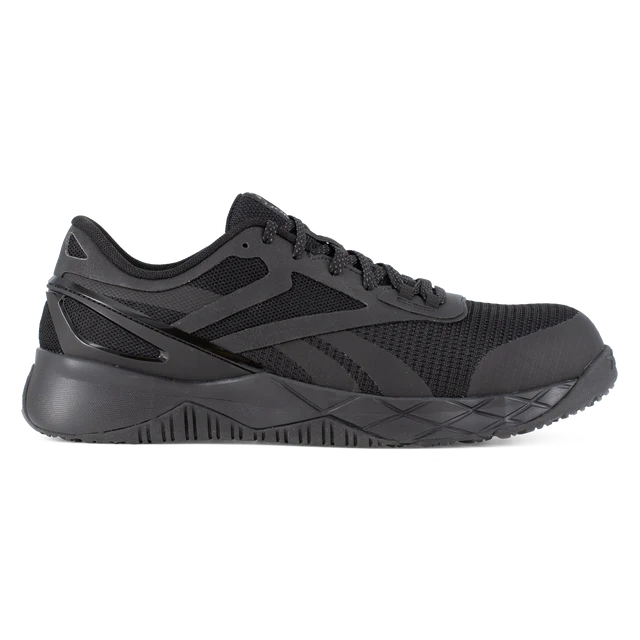 Reebok Women's Nanoflex TR Composite Toe Athletic Work Shoe - Black - RB331 - Overlook Boots