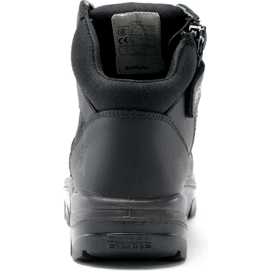 Steel Blue Men's Parkes Side Zipper Waterproof Steel Toe Hiker Work Boot - Black - 812968 - Overlook Boots