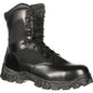 Rocky Men's Alphaforce 8" Zipper Composite Toe Waterproof Duty Boot Black FQ0006173 7.5 / Medium / Black - Overlook Boots