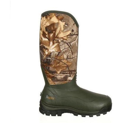 Rocky Men's Core 16" Neoprene Waterproof 1000G Ins Rubber Hunt Boot - Camo - RKYS053 - Overlook Boots