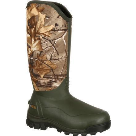 Rocky Men's Core 16" Neoprene Waterproof 1000G Ins Rubber Hunt Boot - Camo - RKYS053 8 / Medium / Camo - Overlook Boots