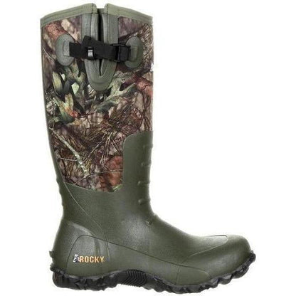 Rocky Men's Core Rubber 19" Waterproof Rubber Hunt Boot - Mossy Oak Camo - RKS0350 - Overlook Boots