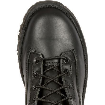 Rocky Men's Lace to Toe 8" Waterproof Duty Boot - Black  - FQ0002080  - Overlook Boots