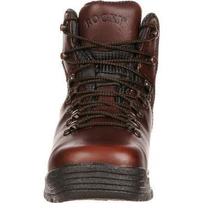 Rocky Men's Mobilite 6" Steel Toe Waterproof Work Boot - Brown - FQ0006114 - Overlook Boots