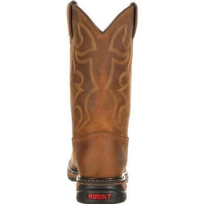 Rocky Men's Original Ride Branson Waterproof Steel Toe Western Boot-FQ0002809 - Overlook Boots
