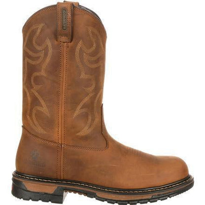 Rocky Men's Original Ride Branson Waterproof Steel Toe Western Boot-FQ0002809 - Overlook Boots