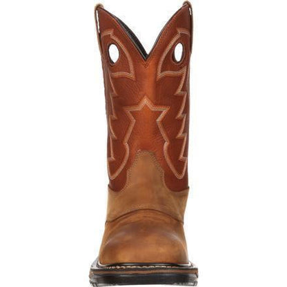 Rocky Men's Original Ride Waterproof Western Boot - Brown - RKYW039  - Overlook Boots