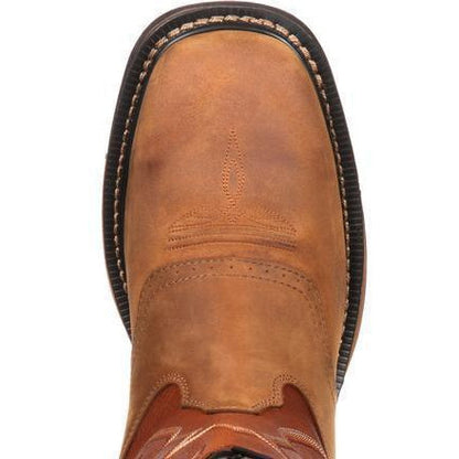 Rocky Men's Original Ride Waterproof Western Boot - Brown - RKYW039  - Overlook Boots