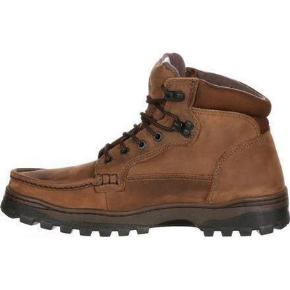 Rocky Men's Outback 6" Gor-Tex Waterproof Hiking Boot - Brown - FQ0008723 - Overlook Boots