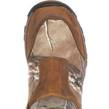 Rocky Men's Retraction 17" Waterproof Side Zipper Snake Hunt Boot Realtree RKS0243 - Overlook Boots