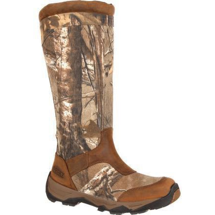 Rocky Men's Retraction 17" Waterproof Side Zipper Snake Hunt Boot Realtree RKS0243 8 / Medium / Realtree Xtra - Overlook Boots