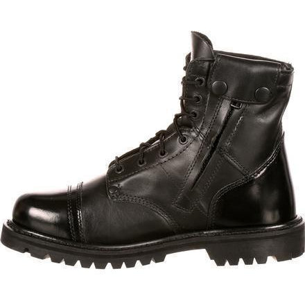 Rocky Men's Side Zipper Jump Duty Boot - Black - FQ0002091  - Overlook Boots