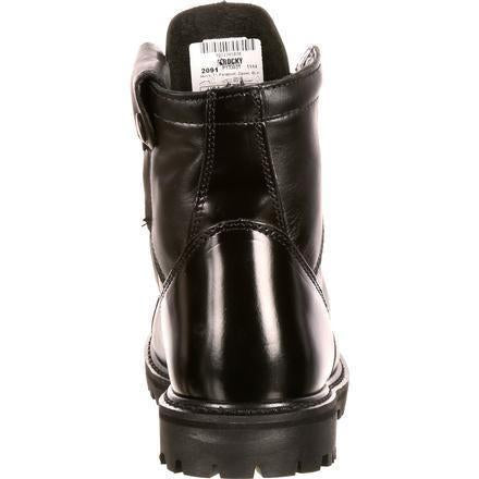 Rocky Men's Side Zipper Jump Duty Boot - Black - FQ0002091  - Overlook Boots
