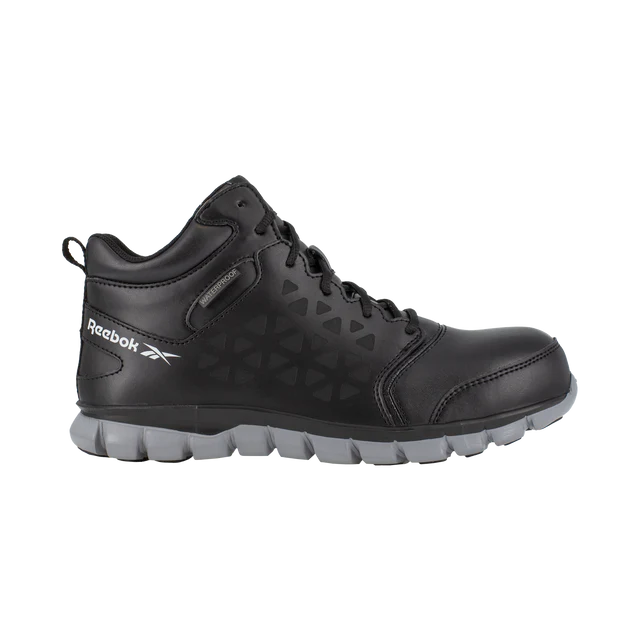 Reebok Women's Sublite Cushion Composite Toe Waterproof Athletic Work Shoe - Black - RB414 - Overlook Boots