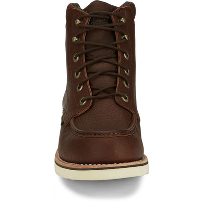 Chippewa Men's Edge Walker 6" Moc Toe Waterproof Lace Up Work Boot - 25341 - Overlook Boots