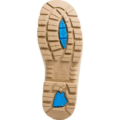 Steel Blue Men's Southern Cross 6" Side Zipper Waterproof Steel Toe Work Boot - Sand - 812961 - Overlook Boots