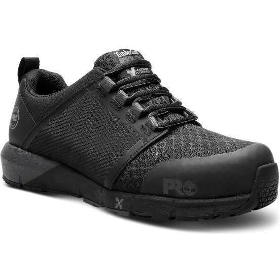 Timberland Pro Women's Radius Composite Toe Work Shoe - Black - TB0A283H001 - Overlook Boots