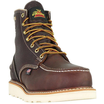 Thorogood Men's USA Made 1957 6" Moc Safety Toe Waterproof Wedge Work Boot 804-3600 - Overlook Boots