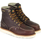 Thorogood Men's USA Made 1957 6" Moc Toe Waterproof Wedge Work Boot Brown - 814-3600 8 / Medium / Brown - Overlook Boots