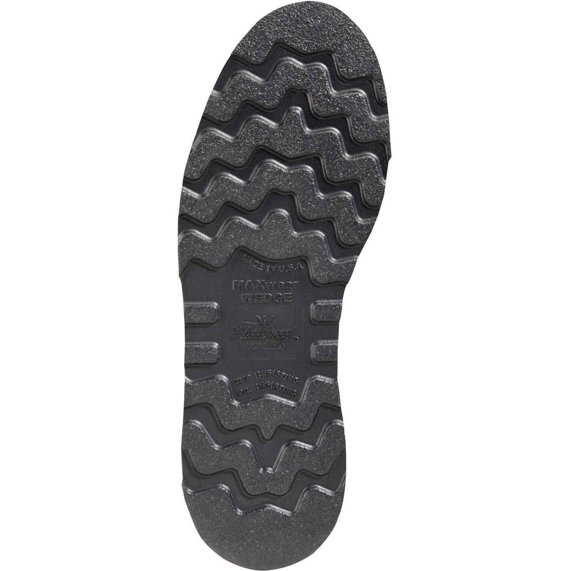 Thorogood Men's USA Made 1957 8" Moc Toe Waterproof Wedge Work Boot Brown 814-3800 - Overlook Boots