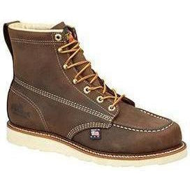 Thorogood Men's USA Made Amer. Heritage 6" Moc Toe Wedge Work Boot 814-4203  - Overlook Boots