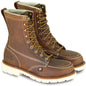 Thorogood Men's USA Made Amer. Heritage 8" Steel Toe Work Boot 804-4378 7 / Medium / Brown - Overlook Boots