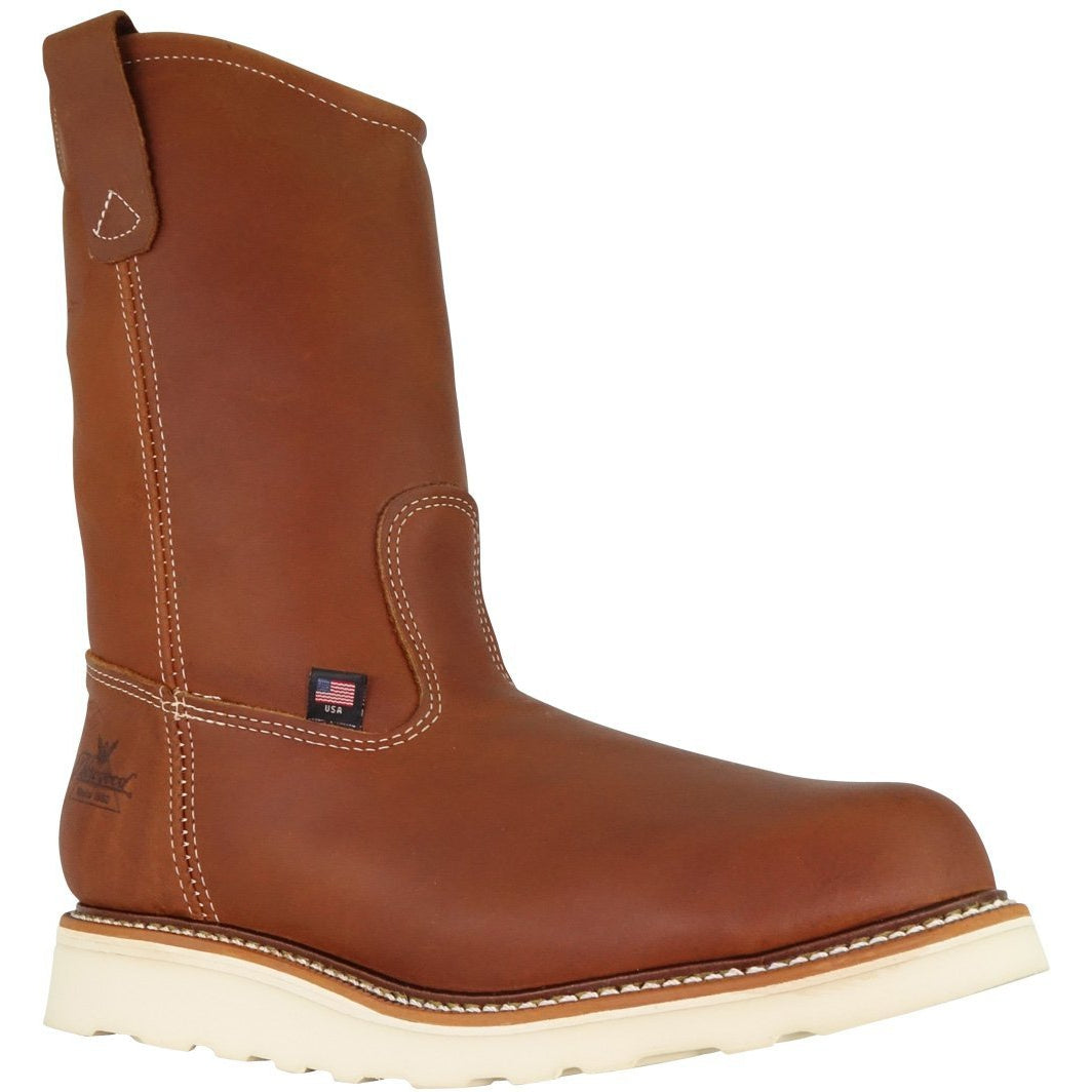 Thorogood Men's USA Made Amer Heritage Steel Toe Wel Wedge Work Boot 804-4205 - Overlook Boots