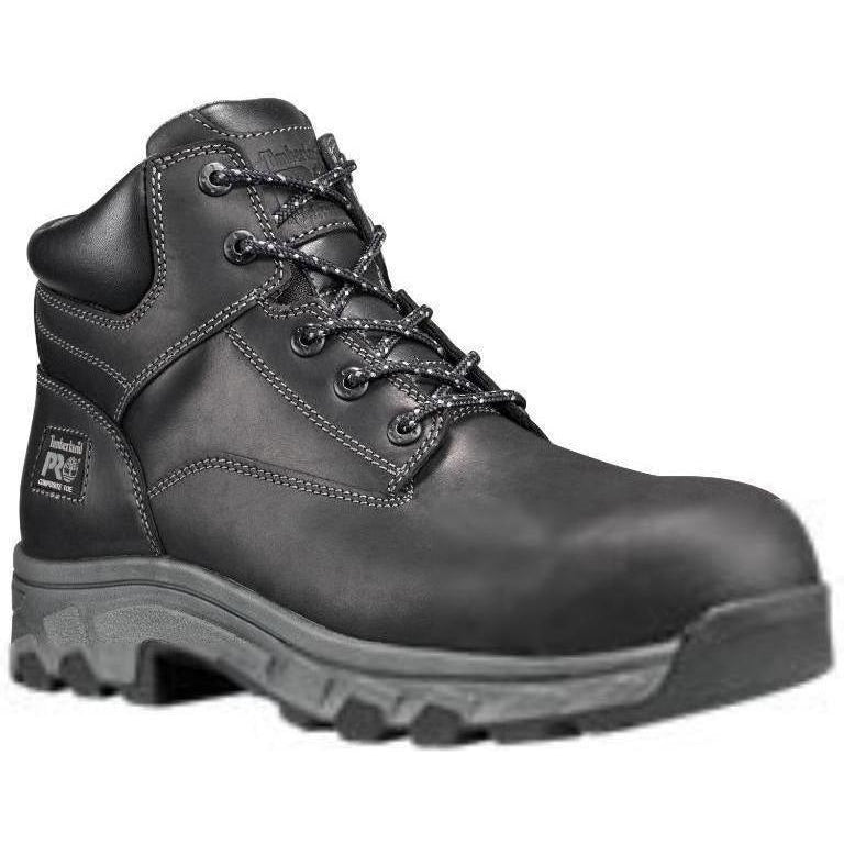 Timberland PRO Men's Workstead 6" Composite Toe Work Boot Black TB1A1Q2W001 8.5 / Medium / Black - Overlook Boots