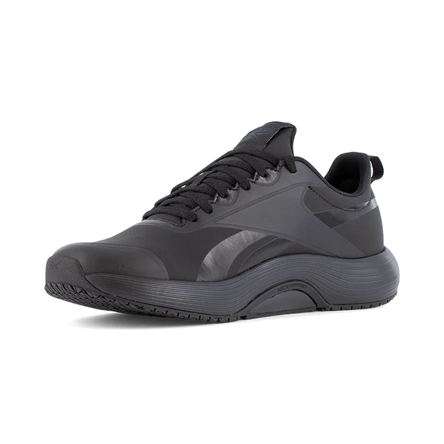 Reebok Women's Lite Plus 4 Composite Toe Athletic Work Shoe - Black- RB510 - Overlook Boots