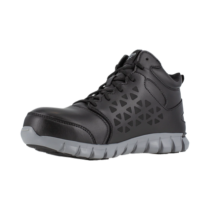 Reebok Women's Sublite Steel Toe Oxford Athletic Work Shoe - Grey - RB416 - Overlook Boots