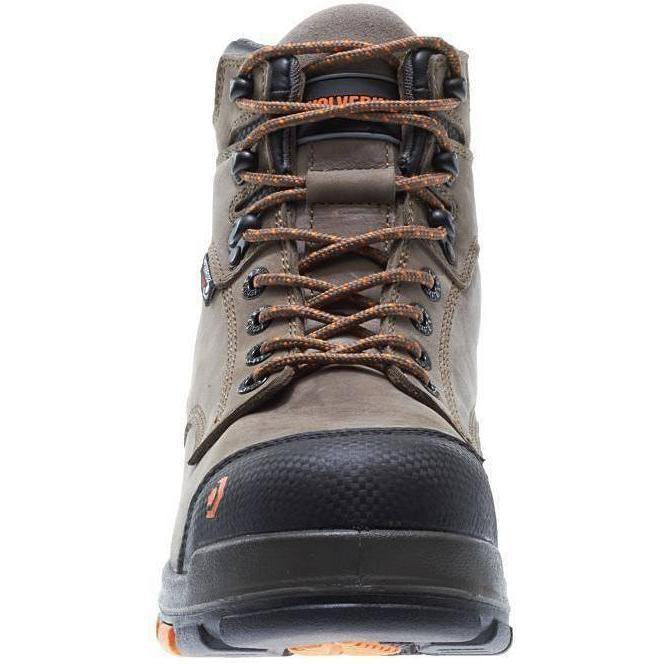 Wolverine Men's Blade LX Safety Toe Waterproof Work Boot - Brown - W10653 - Overlook Boots