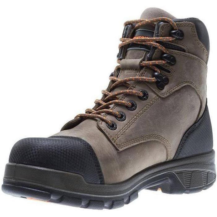 Wolverine Men's Blade LX Safety Toe Waterproof Work Boot - Brown - W10653 - Overlook Boots
