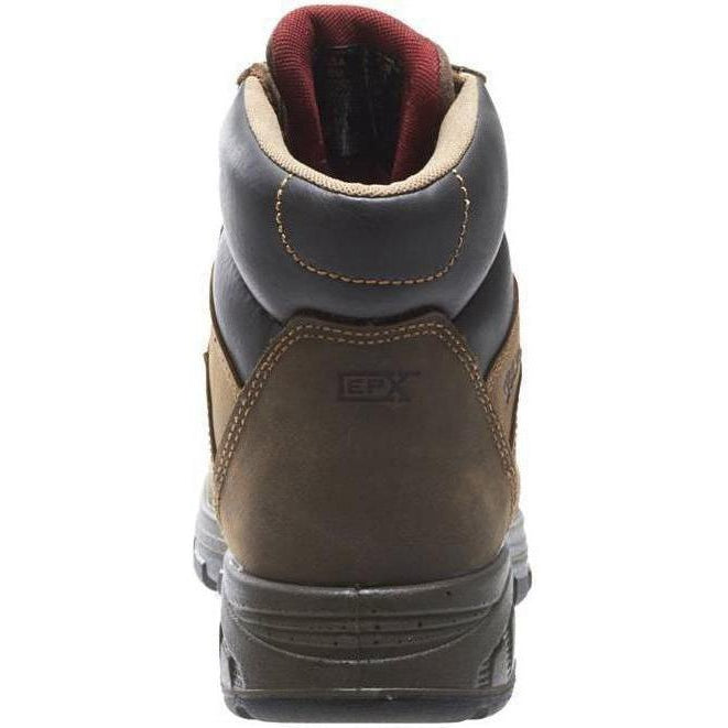 Wolverine Men's Cabor EPX 6" Composite Toe Waterproof Work Boot - Brown - W10314 - Overlook Boots