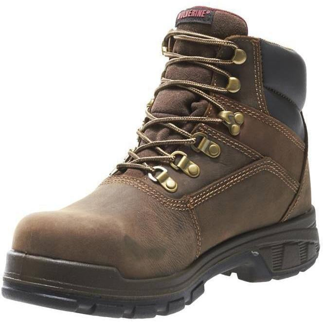 Wolverine Men's Cabor EPX 6" Composite Toe Waterproof Work Boot - Brown - W10314 - Overlook Boots