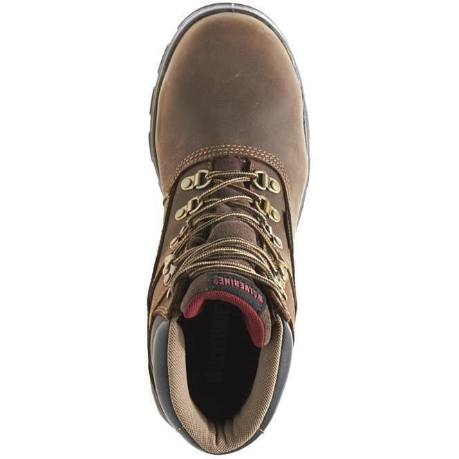 Wolverine Men's Cabor EPX 6" Composite Toe Waterproof Work Boot - Brown - W10314 - Overlook Boots