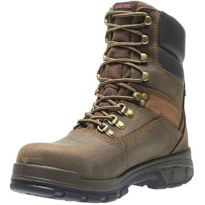 Wolverine Men's Cabor EPX 8" Composite Toe Waterproof Work Boot - Brown - W10316 - Overlook Boots