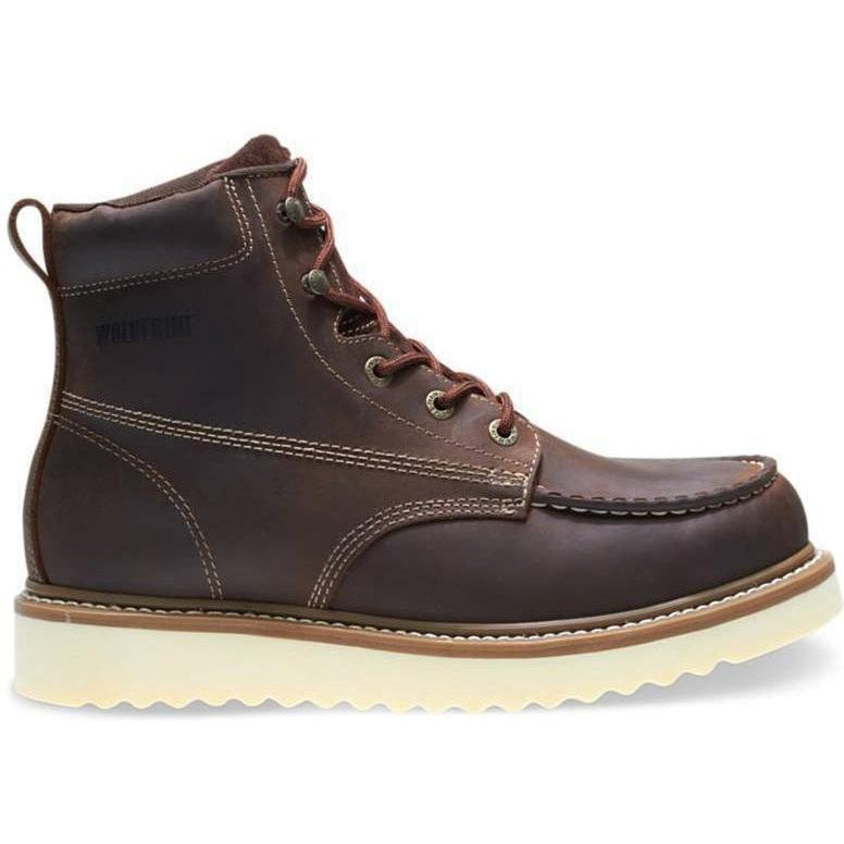 Wolverine Men's Loader 6" Wedge Work Boot - Brown - W10744  - Overlook Boots