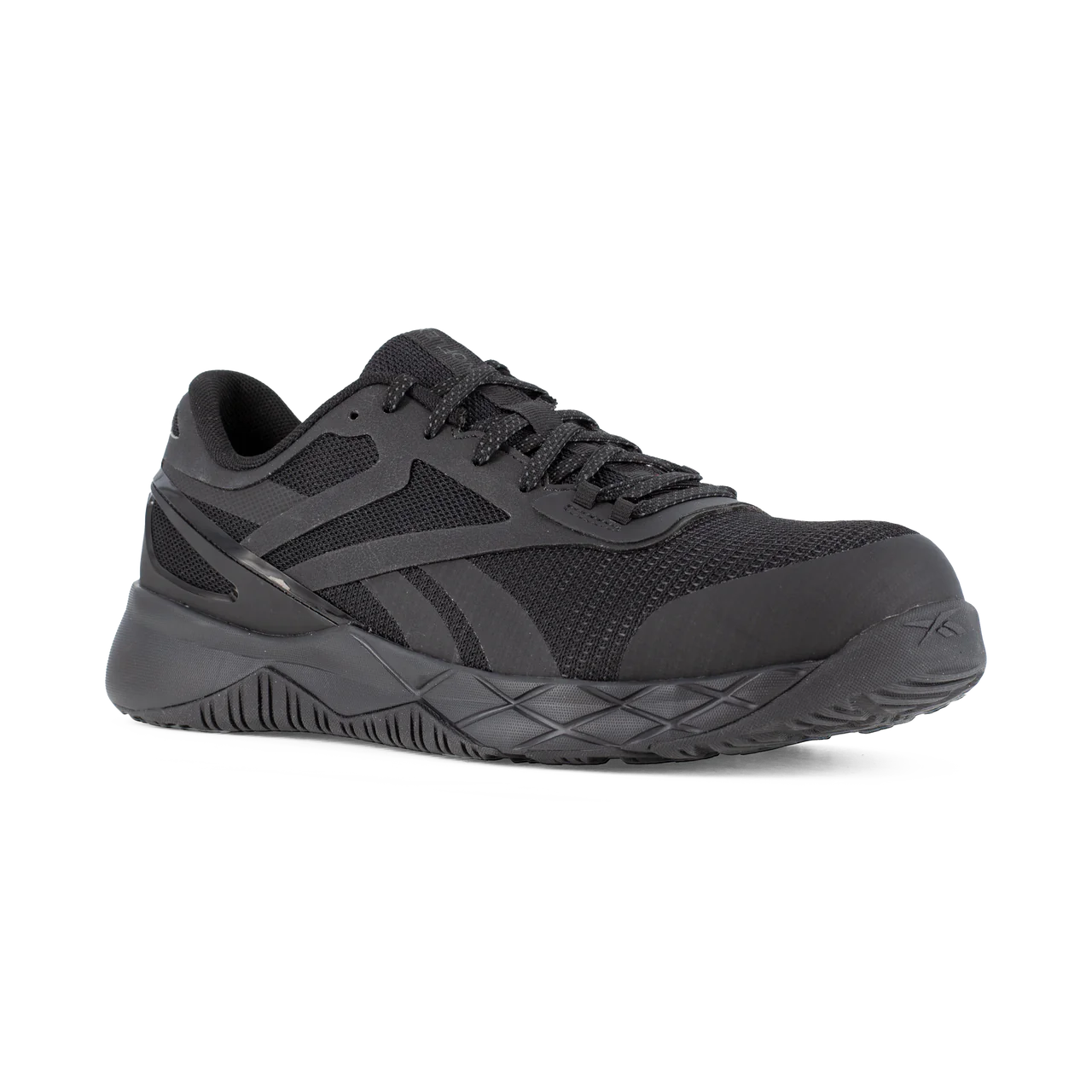 Reebok Women's Nanoflex TR Composite Toe Athletic Work Shoe - Black - RB331 6 / Medium / Black - Overlook Boots