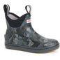 Xtratuf Women's 6" Ankle Deck Waterproof Boot - Black Camo - XWAB-002 5 / Black - Overlook Boots