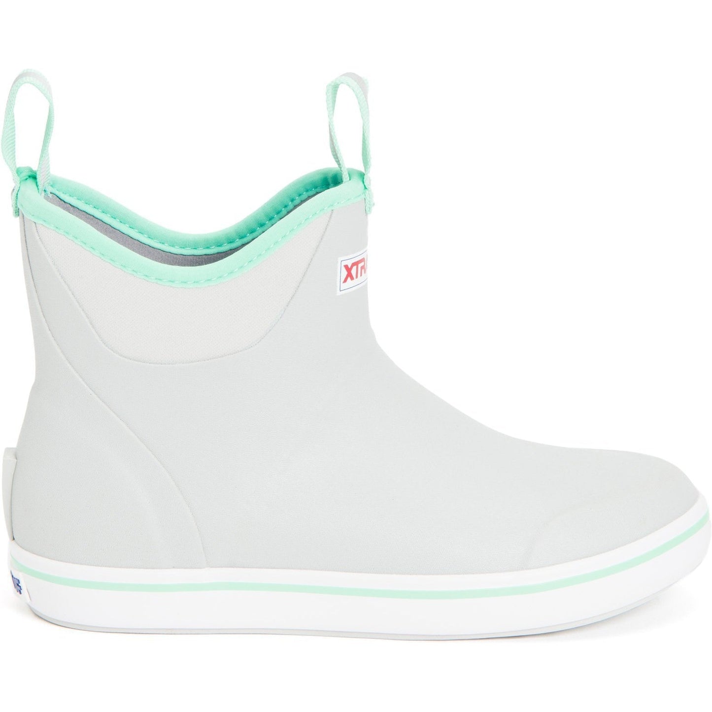 Xtratuf Women's 6" Ankle Deck Waterproof Boot - Gray - XWAB-102 - Overlook Boots